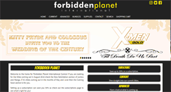 Desktop Screenshot of forbidden-planet.co.uk